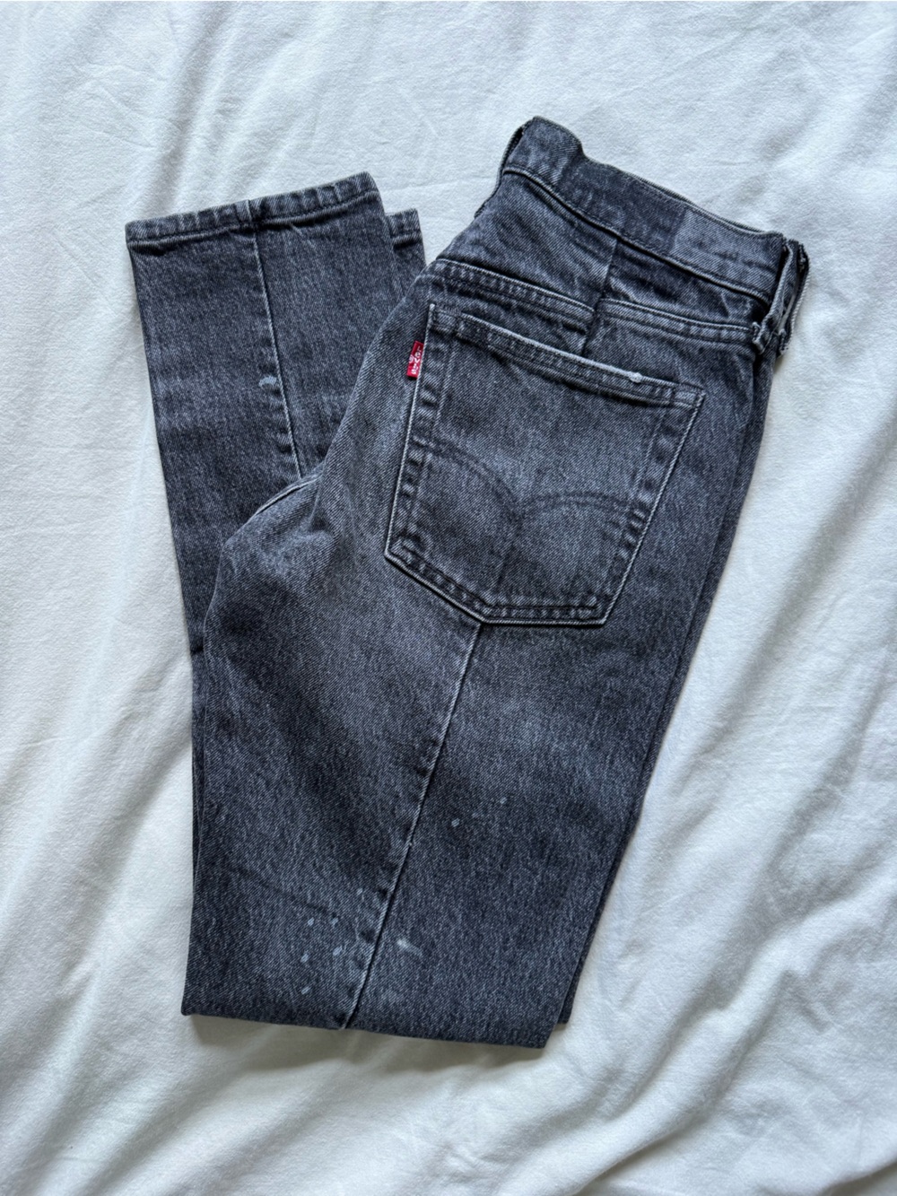 Levi's Black Washed Jeans